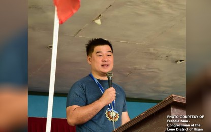 <p>Iligan City Lone District Rep. Frederick Siao. <em>(PNA file photo)</em></p>
