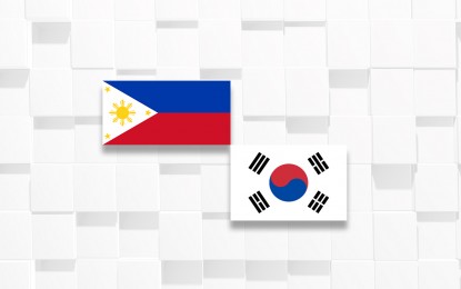 <p>Philippines-South Korea flags</p>