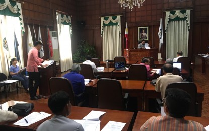 <p><strong>ANTI-PLASTIC ORDINANCE.</strong> The Sangguniang Panlalawigan of Ilocos Norte unanimously approved on second reading an anti-plastic ordinance on Monday (June 10, 2019). The ordinance will boost the anti-littering ordinance which was passed earlier in line with the province’s efforts to protect the environment.  <em>(PNA Photo by Leilanie G. Adriano)</em></p>