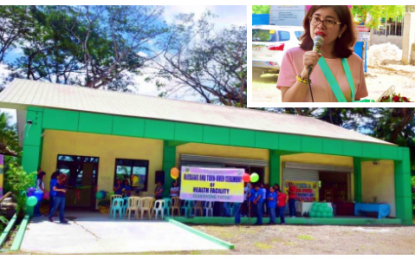 <p><strong>HEALTH SUPPORT FACILITIES.</strong> The Department of Health’s PHP6.1-million medical warehouse facility turndc over on Tuesday (June 11) by DOH to North Cotabato Governor Emmylou Taliño-Mendoza (inset), for use by the Integrated Provincial Health Office. The other facility handed over was a PHP7.5-M dietary and laundry services building to the Cotabato Provincial Hospital. <em><strong>(Photo courtesy of North Cotabato PIO)</strong></em></p>