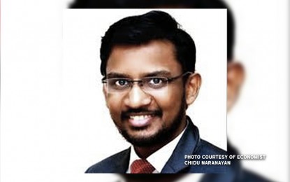 <p><strong>Standard Chartered economist for Asia Chidu Naranayan</strong> <em>(Photo courtesy of Mr. Naranayan)</em></p>