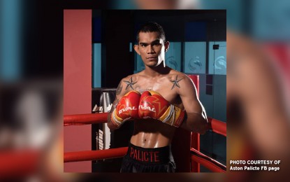 <p>Filipino boxer Aston Palicte. </p>