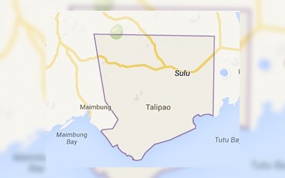 <p>Google map of Talipao, Sulu </p>
