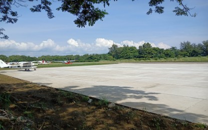 <p><strong>LINGAYEN AIRPORT</strong>. The concreting of the 66 meters x 48 meters apron worth PHP8.6 million at the Lingayen airport by the Department of Transportation (DOTr) is already completed and up for final inspection. The project is part of the Lingayen Airport Development Plan proposed by the Civil Aviation Authority of the Philippines. <em>(Photo by Hilda Austria)</em></p>