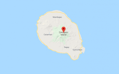 <p>Google map of Camiguin Island province.</p>