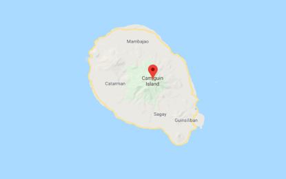 <p>Google map of Camiguin island</p>