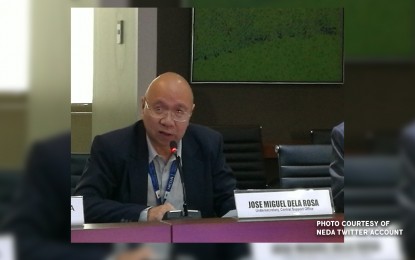 <p><strong>NEDA Undersecretary Jose Miguel dela Rosa</strong> <em>(File photo courtesy of NEDA Twitter account)</em></p>