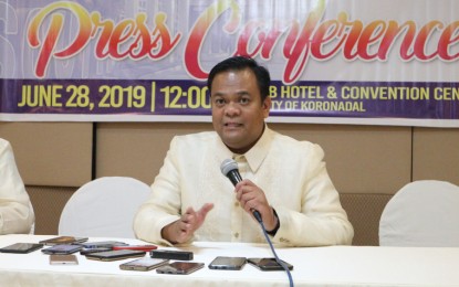 <p>File photo of South Cotabato Governor Reynaldo Tamayo, Jr.</p>