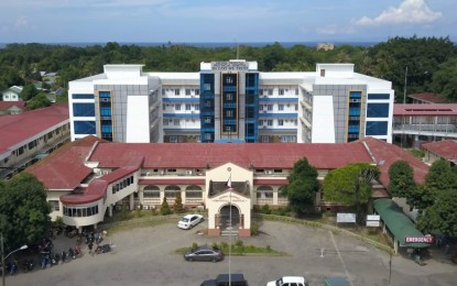 <p>An aerial view of the Negros Oriental Provincial Hospital. (Photo courtesy of the Office of the Governor, Negros Oriental)</p>