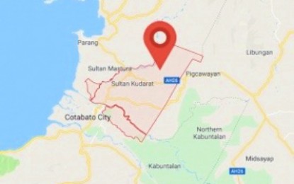 <p>Google map of Sultan Kudarat town, Maguindanao province.</p>