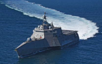 <p><strong>GOODWILL VISIT</strong>. The USS Montgomery (LCS 8) transits the Pacific Ocean to conduct routine operations and training.  The USS Montgomery arrived in Davao late Saturday afternoon for a goodwill visit. (<em>Photo courtesy of the US Embassy Manila Information Office)</em></p>