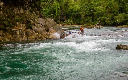 <p><strong>NATURAL WONDER.</strong> Ulot River, the longest in Samar Island is one of the natural wonders within the Samar Island Natural Park (SINP). Local officials are seeking the inclusion of SINP in UNESCO World Heritage sites. <em>(Photo courtesy of SINP)</em></p>