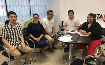 <p><strong>ARTA-TNVS DIALOGUE.</strong> Anti-Red Tape Authority and transport network vehicle services (TNVS) representatives sit down and discuss the issues concerning the LTFRB ban on hatchbacks on Saturday (July 6, 2019). TNVS groups also filed a complaint before the ARTA for alleged delay in the processing of documents by the LTFRB. <em>(Photo by Raymond Carl dela Cruz)</em></p>