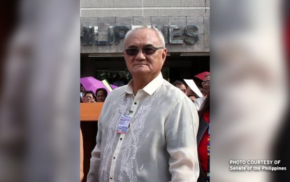 <p>Former Senate sergeant-at-arms, retired Air Force Major General Jose Balajadia <em>(Photo courtesy of the Senate of the Philippines)</em></p>