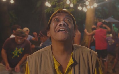 <p>Seasoned actor Lou Veloso stars in the feature film "Mina-anud" as the skipper of a fishing boat in Eastern Samar who accidentally caught cocaine bricks. The film will be in theaters on August 21 this year. (<em>Screencap from the recent trailer from Mina-anud Facebook account)</em></p>