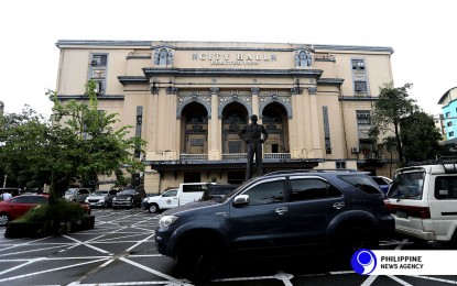 <p>Facade of the Manila City Hall <em>(File photo)</em></p>