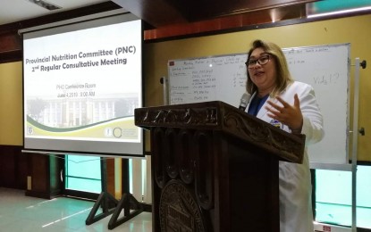 <p><strong>MALNUTRITION IN PANGASINAN</strong>. Provincial health officer Dr. Anna Teresa De Guzman led the Provincial Nutrition Council Meeting last month. The malnutrition rate in the province decreased from 1.81 percent last year to 1.5 percent this year. <em>(Photo courtesy of Provincial Government of Pangasinan's Facebook page)</em></p>