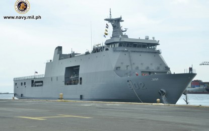 <p>BRP Davao del Sur. <em>(File photo courtesy of Naval Public Affairs Office)</em></p>