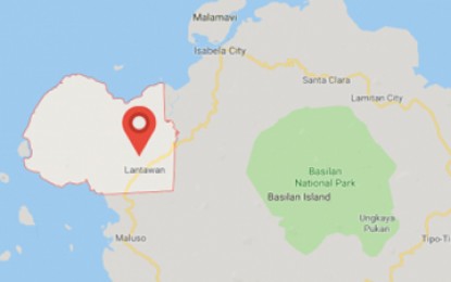 <p>Google map of Lantawan town, Basilan province.</p>