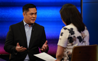 <p>SONA PREPARATION. Communications Secretary Martin M. Andanar shares what to expect in President Rodrigo Roa Duterte’s 4th SONA during the ABS-CBN News Channel’s (ANC) "Beyond Politics" with Lynda Jumilla on July 16, 2019. Andanar said Duterte’s speech is now 60 to 70 percent complete. <em><strong>(PCOO photo)</strong></em></p>