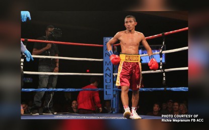 <p>Boxer Richie Mepranum <em>(Photo grabbed from his Facebook account)</em></p>