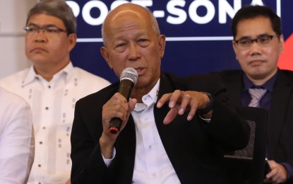 <p>Defense Secretary Delfin Lorenzana. <em>(PNA File photo)</em></p>