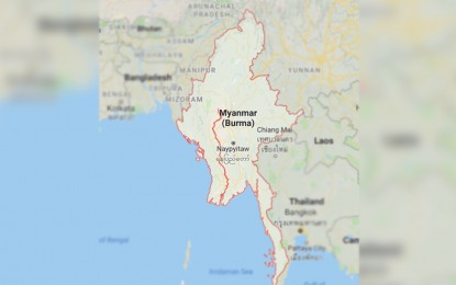 <p>Map of Myanmar<em> (PNA file photo) </em></p>