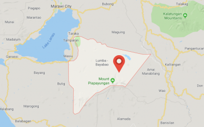 <p>Google map of Lumba-Bayabao, Lanao del Sur province.</p>