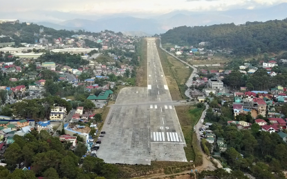 <p><strong>LOAKAN AIRPORT.</strong> Cordillera region's only airport located in Baguio City ceased commercial operations following the damage incurred by the earthquake that struck northern Luzon in 1990. The city government is planning to reopen the airport by 2020. <em>(File photo courtesy of PIA-CAR)</em></p>