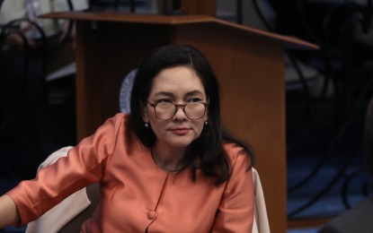 <p>Senator Risa Hontiveros</p>