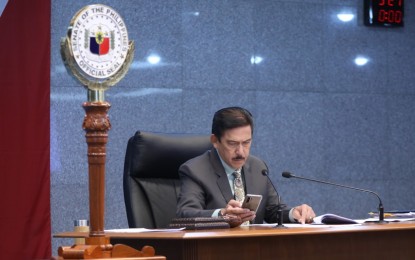 <p>Senate President Vicente Sotto III</p>