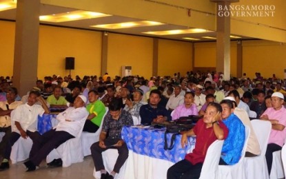 <p><strong>BOOSTING ISLAMIC STUDIES.</strong> Principals of Madaris schools across the Bangsamoro Autonomous Region in Muslim Mindanao (BARMM) gather in Cotabato City on Friday (Aug. 2) to improve Islamic studies in the region. The BARMM - Bureau of Madaris Education is pushing for a balanced Arabic and English education system for a better understanding of the Islamic faith coupled with the use of the English language to cope with the usage of modern technology vastly using the English medium. <em>(Photo courtesy of BARMM-BME)</em></p>