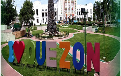 <p>Quezon Provincial Capitol site and park <em>(Photo courtesy of Quezon PIO)</em></p>