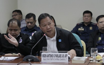 <p>Major General Antonio Parlade, Jr., <strong></strong>Armed Forces of the Philippines (AFP) Deputy Chief-of-Staff for Civil-Military Operations (<em>PNA File photo</em>)</p>
<p> </p>
