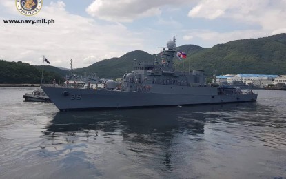 <p>BRP Conrado Yap, a small warship donated by South Korea to the Philippines. <em>(Photo courtesy of the Philippine Navy)</em></p>