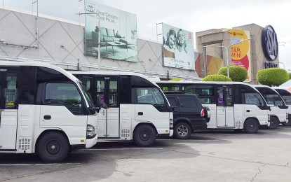 <p><strong>MODERN JEEPNEYS. </strong>Sixteen units of modernized jeepneys under the government's Public Utility Vehicle (PUV) modernization program will ply the route from Sampol Market in the City of San Jose Del Monte to Santa Maria and Meycauayan starting Monday (Aug. 19, 2019). This is the first route in Bulacan to be included under the PUV modernization program. <em>(Photo by Manny Balbin)</em></p>