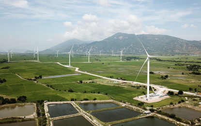 <p><strong>RENEWABLE ENERGY</strong>. The Dam Nai Wind facility, located in Ninh Thuan Province, Southern Vietnam, is among the first successful wind power projects in the country.  AboitizPower, through its wholly-owned subsidiary AboitizPower International, has signed a share purchase agreement for the acquisition of the wind power facility in Vietnam. <em>(Photo courtesy of AboitizPower)</em></p>
<p> </p>