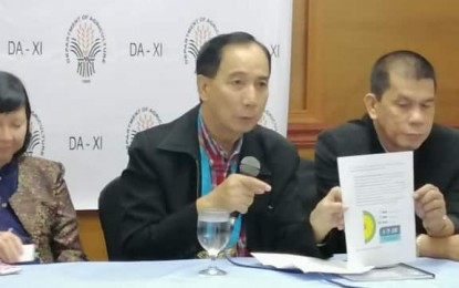 <p><strong>FOOD BASKET.</strong> Agriculture Secretary William Dar says Mindanao will be the food basket in the country, in a press briefing in Davao City on Saturday (Aug. 24, 2019). He said Mindanao's great potential is due to its rich soil, climate and its regions, which is conducive to development. <em>(PNA photo by Che Palicte)</em></p>