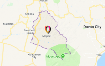 <p>Google map of Magpet, North Cotabato.</p>