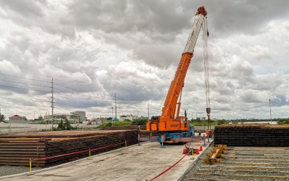 <p><strong>MRT-3 RAIL REPLACEMENTS. </strong>Rails which arrived from Japan last July were transferred to the Tracks Laydown Yard in Parañaque City on August 26. These will be processed at the welding area in MRT-3 Taft Avenue Station starting September. <em>(Photo courtesy of DOTr)</em></p>