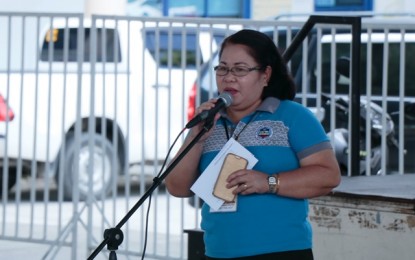 <p>Dr. Flora Bigot, head of the South Cotabato Provincial Veterinary Office.<em> (PNA Photo by Roel Osano)</em></p>