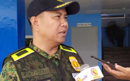 <p><strong>TERROR PLOT LEAK.</strong> Col. Aden Lagradante, General Santos City police director, appeals to the public to remain calm after the circulation of an alert memo regarding a terror plot reportedly targeting the city. He admitted on Friday (Sept. 27, 2019) that the memo was issued by their office but said it was supposed to be an internal document and not intended to be made public. <em>(File photo courtesy of the city police office)</em></p>