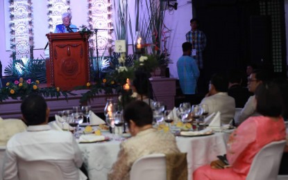 <p><strong>RESEARCH CENTER FOR TEACHER QUALITY.</strong> Department of Education Secretary Leonor Briones commends the work of the Research Center for Teacher Quality during the celebration of the RCTQ partnerships at the Philippine Normal University – Manila on August 29, 2019. <em>(Photo courtesy of DepEd)</em></p>