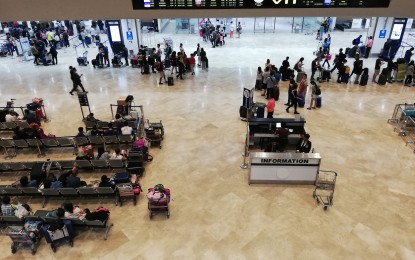 <p>Inside NAIA Terminal 1 <em>(PNA file photo by Cristina Arayata)</em></p>