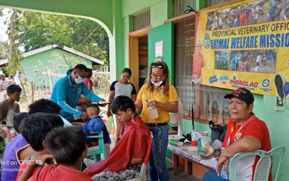 <p><strong>FREE GOV'T SERVICES.</strong> The Magdegamo Medical Mission team of the provincial government of Negros Oriental will be providing free dental, medical and other services along with national government agencies during the "Gobyernong Serbisyo Para sa Bayan" Caravan in Barangay Trinidad, Guihulngan City on Sept. 11, 2019. A total of 16 agencies have initially signified their intent to join the caravan that will benefit villagers in conflict-affected areas.<em> (File photo by Juancho Gallarde)</em></p>