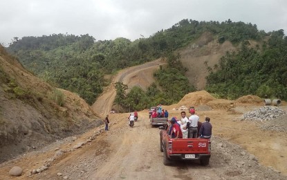 <p><strong>NEW ROAD.</strong> The newly-opened section of Mahaplag-Hilongos Road in the southern part of Leyte province. The ongoing construction of the road project that connects the towns of Mahaplag and Hilongos is seen as a big boost in the government’s drive against New People’s Army, Baybay City Mayor Jose Carlos Cari said on Thursday (September 5, 2019). (Photo courtesy of Emmanuel Saligue)</p>