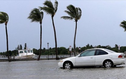 <p><strong>DORIAN'S WRATH.</strong> Hurricane Dorian is expected on Thursday to hit South and North Carolina, and portions of southeast Virginia with 'life-threatening" floods. <em>(Anadolu photo)</em></p>