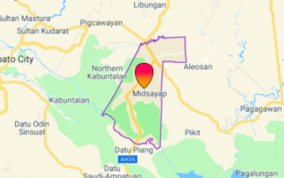 <p>Google map of Midsayap town, North Cotabato.</p>