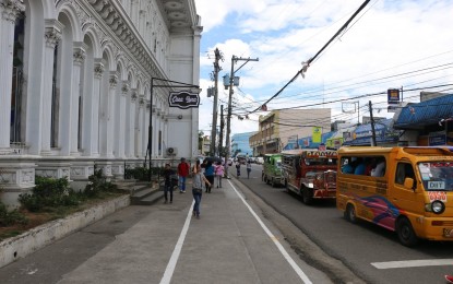 <p><strong>CORRECT TAXES.</strong> Photo shows one of the major streets in Tacloban City where most of the businesses are located, as the city government started reassessing on Monday (September 9, 2019) the value of 36,312 real properties in the city to ensure that owners are paying the correct taxes. <em>(Photo courtesy of Tacloban City government)</em></p>