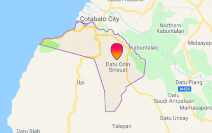 <p>Google map of Datu Odin Sinsuat, Maguindanao.</p>